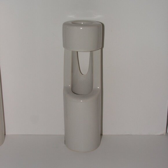 Mikasa Truck Bloom Set of 3 Vases Gray Ceramic - Picture 12 of 16